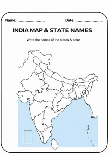 india map
